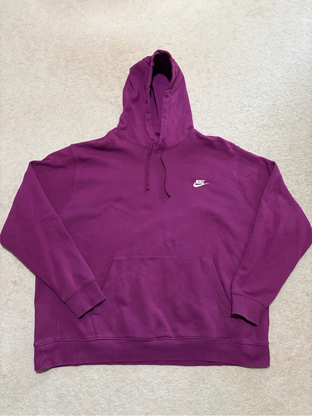 3XL Men’s Nike Purple Hoodie